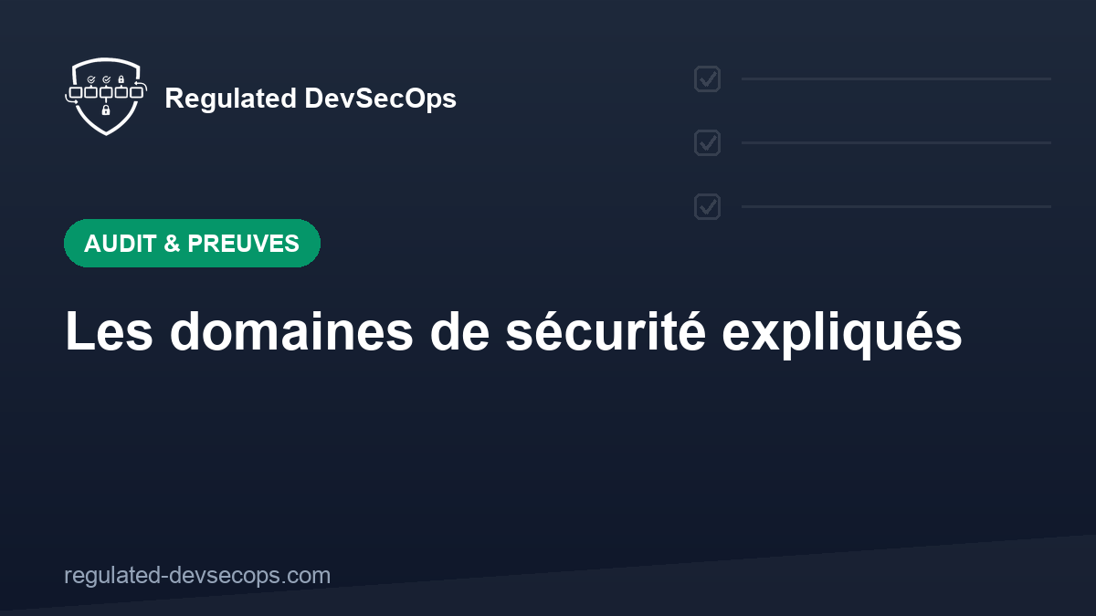 Les domaines de sécurité expliqués